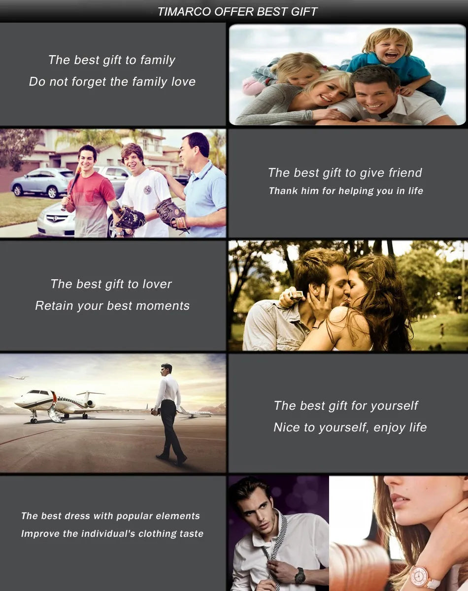 Top Brand Luxury Watches for Men Fashion Quartz Wristwatch Square Gold Stainless Steel Business Clock Relogio Masculino