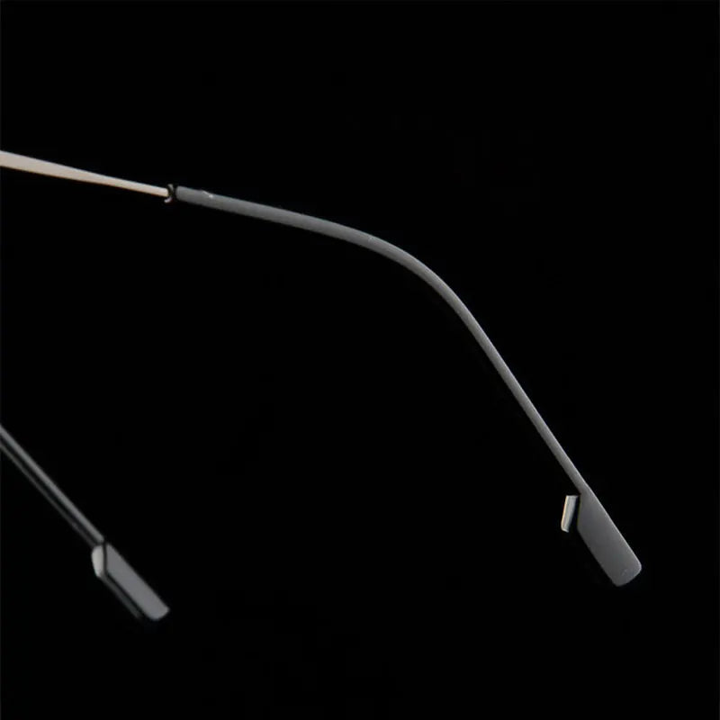 Rimless Reading Eyeglasses for Men and Women..