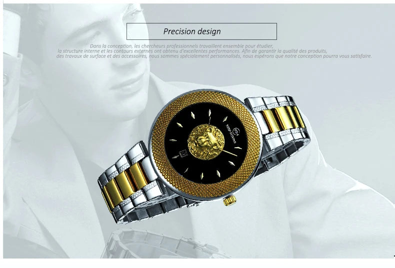 Top Luxury Casual Fashion Brand Men Watches Waterproof Quartz Men Waterproof Stainles Steel Wrist Watch clock reloj hombre Gift