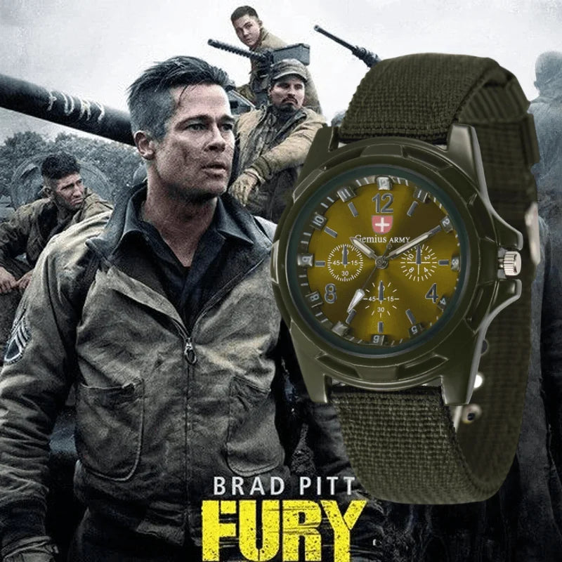 2025 Watches Men Top Brand Luxury Casual Military Quartz Sport Wristwatch Soft Nylon Band Male Clock Watch relogio masculino