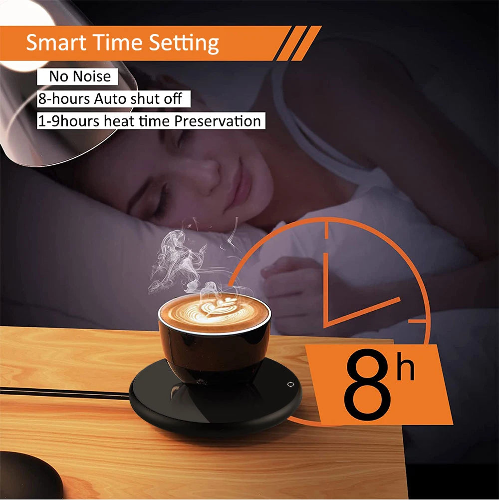 Mug Warmer USB Cup Heater Mini Cup Warmer Electric Heating Thermostatic Coaster Coffee Milk Tea Water Constant Pad Mug Warmer