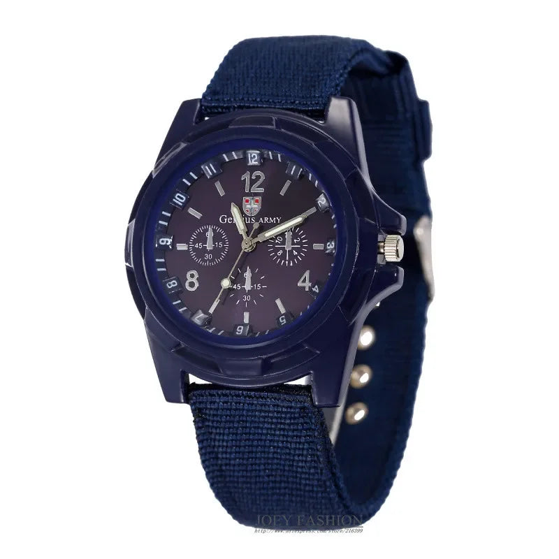 2025 Watches Men Top Brand Luxury Casual Military Quartz Sport Wristwatch Soft Nylon Band Male Clock Watch relogio masculino