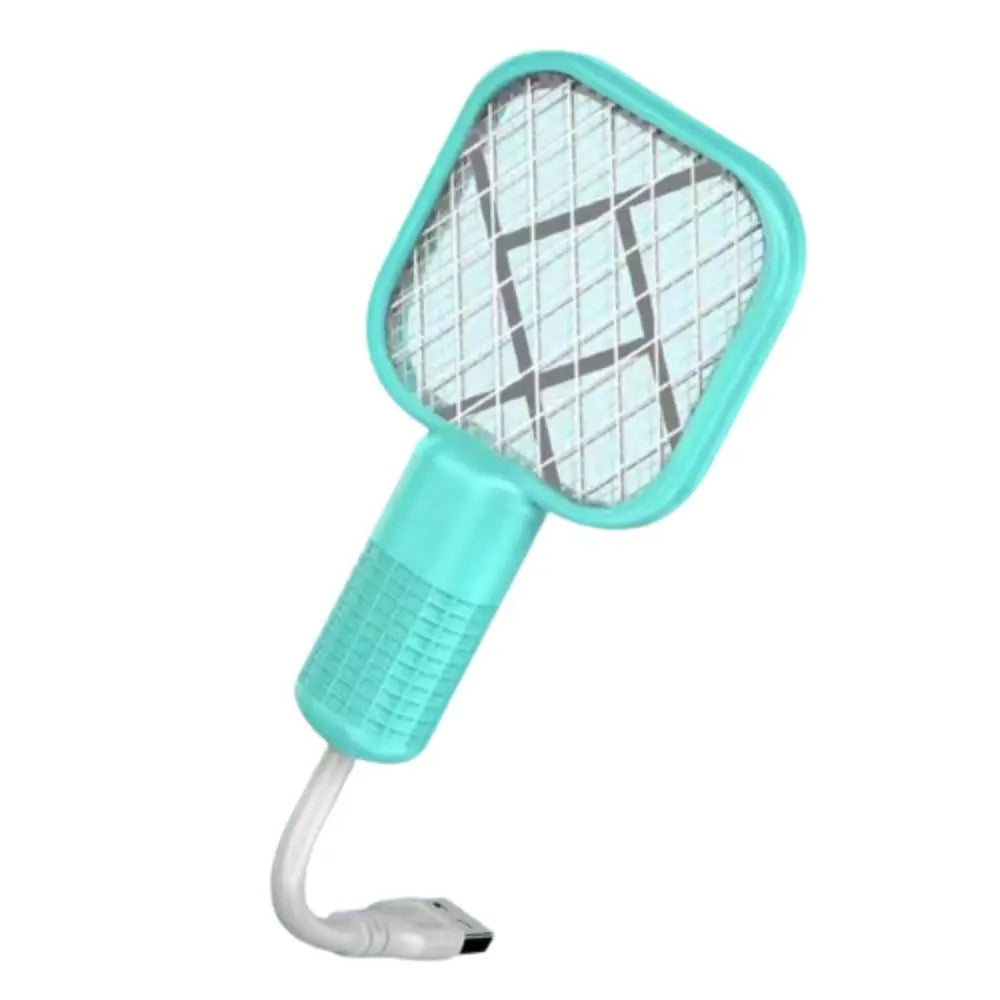 Durable USB Mosquito Swatter Trap Electric Shock Mini Fly Bug Zapper UV Light Portable Mosquito Killer Lamp Summer