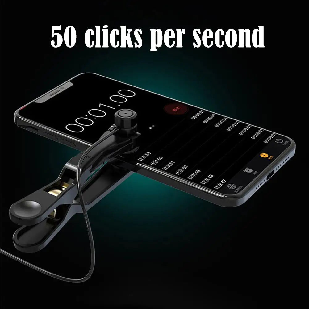 Mobile Phone Screen Clicker Device Live Broadcast Fast Praise Automatic Game Hanging Loop Connecting Device Buying Artifact