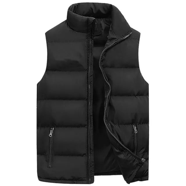 Black puffer jacket ..