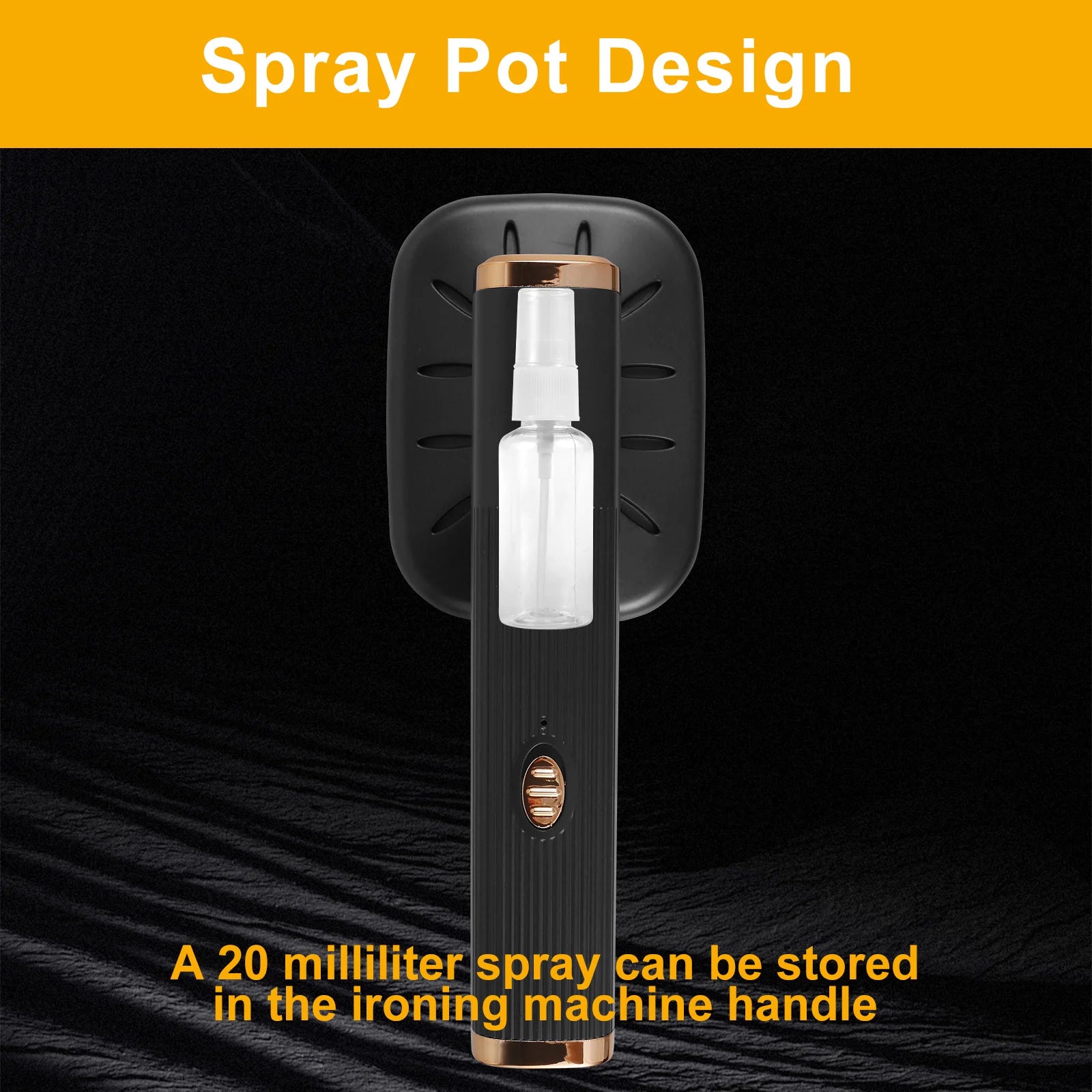 Travel Iron Portable Mini Ironing Machine Garment Steamer Wrinkle Remover Dry and Wet Handheld Steam Iron for Fabric Clothes