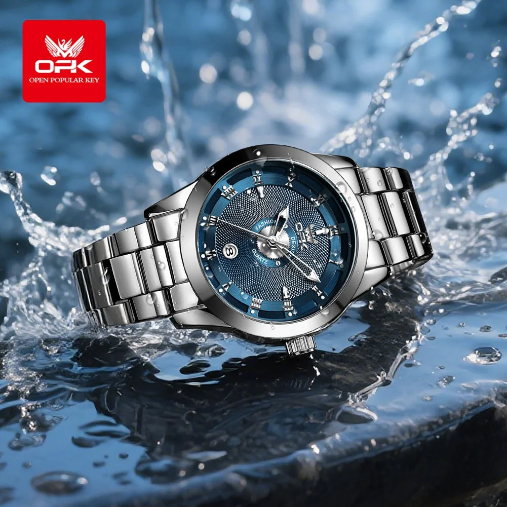 OPK 6056 New Men's Watch Fashion Dial Design New Men's Watch Fashion Dial Design Stainless steel Watches