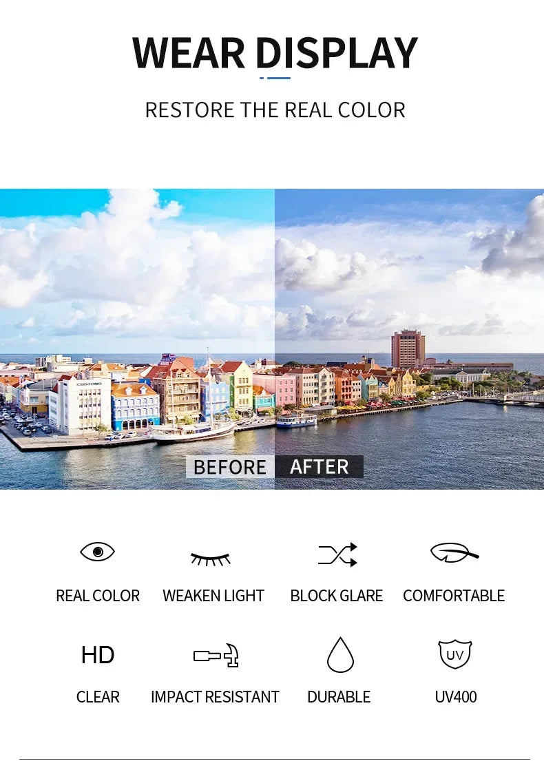 Polygon Rimless Sunglasses