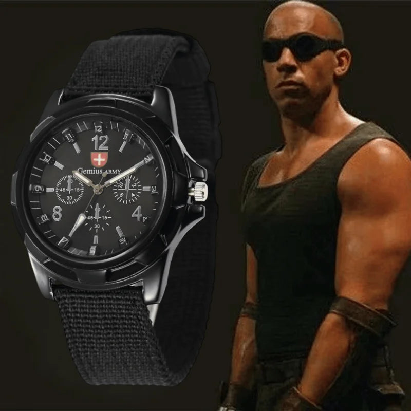 2025 Watches Men Top Brand Luxury Casual Military Quartz Sport Wristwatch Soft Nylon Band Male Clock Watch relogio masculino