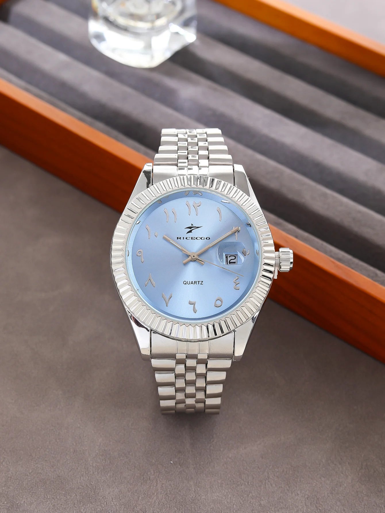Fashion Men's Watches Date High-end Luxury Casual Sport Clock Classic Business Quartz Male Stainless Steel Wristwatches