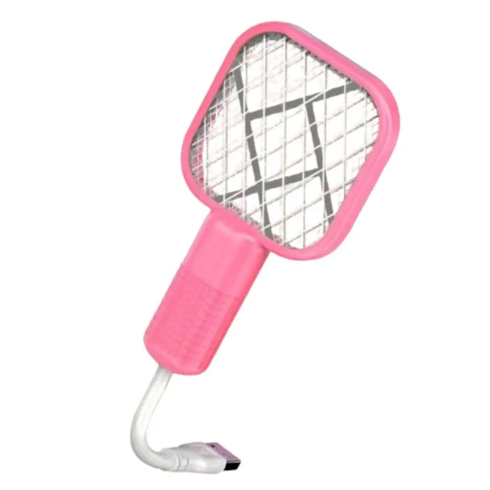 Durable USB Mosquito Swatter Trap Electric Shock Mini Fly Bug Zapper UV Light Portable Mosquito Killer Lamp Summer
