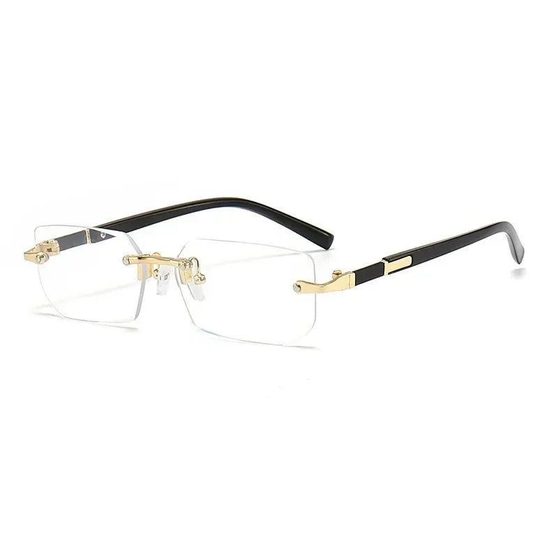 Polygon Rimless Sunglasses